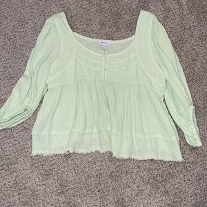Like Green Blouse